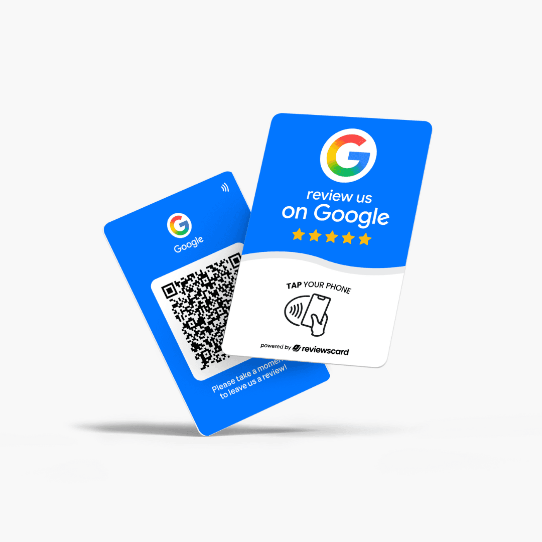 ReviewsCard Google NFC review cards
