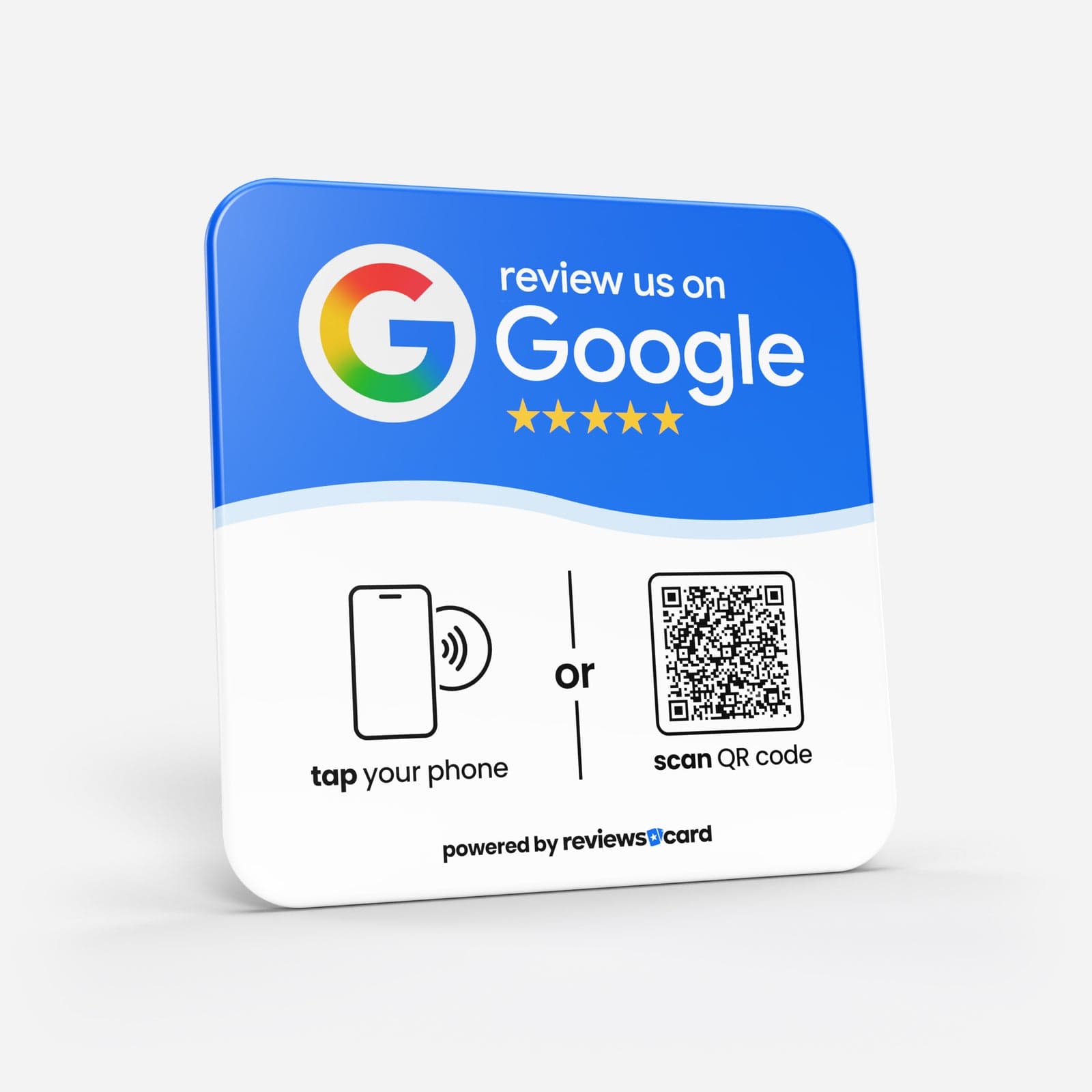 Google Review Plate